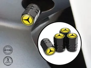 Mercedes Tyre Valve Caps for Trucks Racing Look